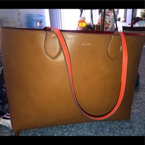 Aldo tan tote bag